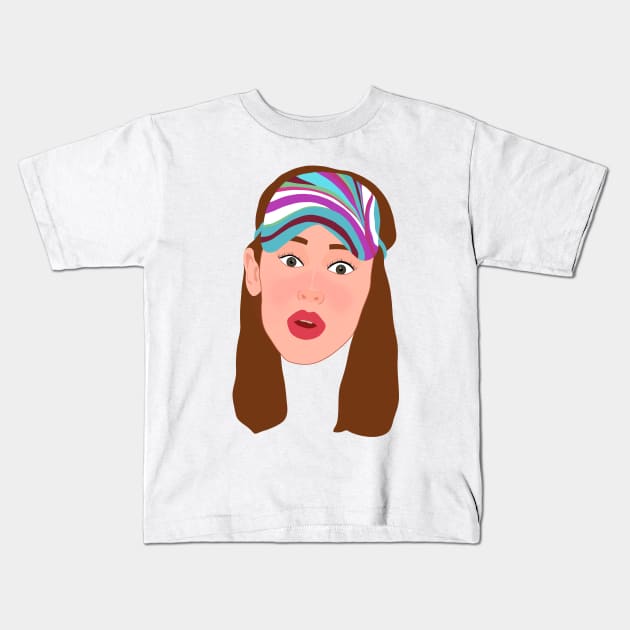 jenna rink Kids T-Shirt by aluap1006